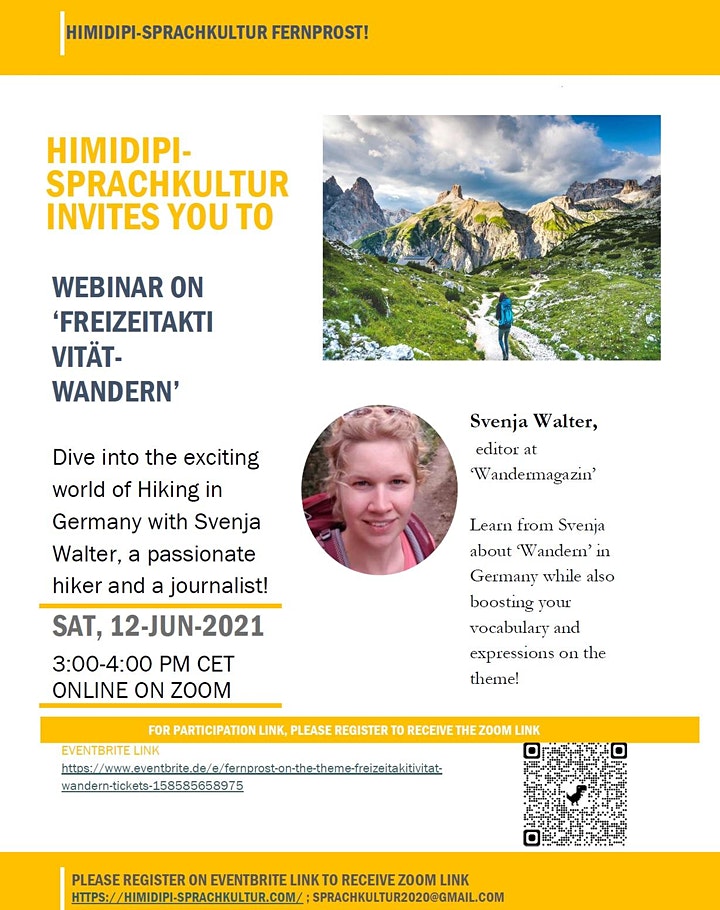 webinar- Hiking in Germany